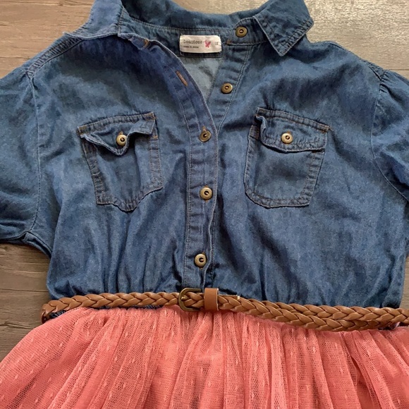 ⚡️3/$20 denim and tool combo dress with belt - Picture 2 of 13